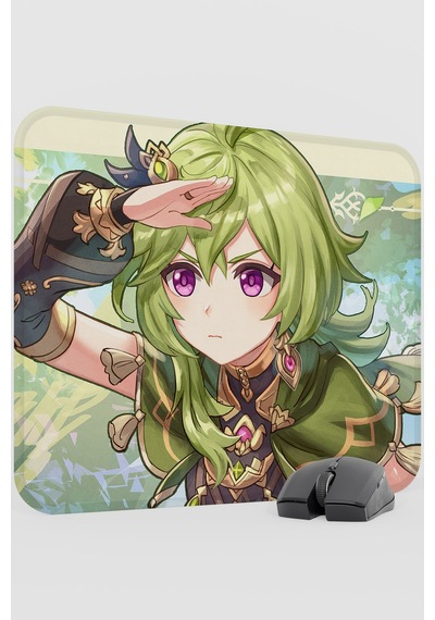 Collei Genshin Impact Anime Gacha V1 - 48x40 Xl Gaming Mouse Pad Fare Altlığı