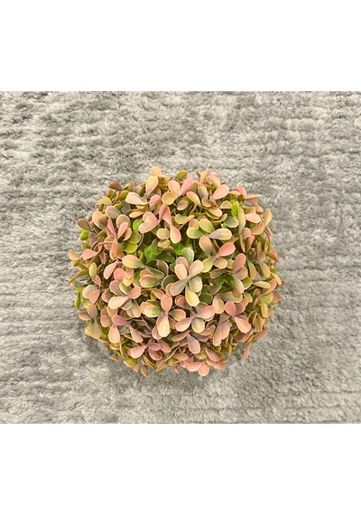 Modern Gri Saksıda Gerçekçi Yapay Dekoratif Bitki 17 X13 Cm Ev Ve Ofis Dekoru Çok Renkli
