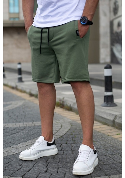 Madmext Haki Erkek Regular Fit Şort 4842