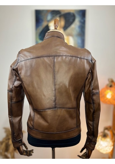 Always Leather Usta İşi Özel Dikim %100 Hakiki Deri 1803340020 Siyah