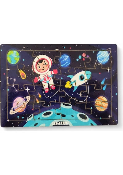 6 Adet 16 Parça Eğitici Ve Öğretici Ahşap Çocuk Puzzle & Yapboz Bebek Çocuk Oyuncak