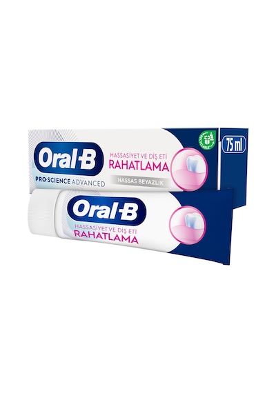 Oral-B Pro-Science Advanced Hassasiyet ve Diş Eti Hassas Beyazlık Diş Macunu 75 ML