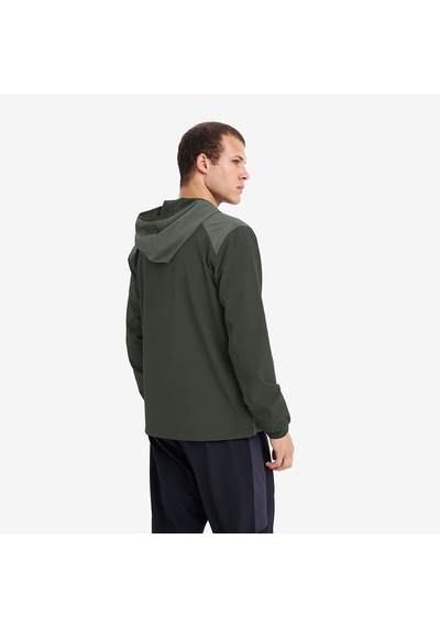 Lescon Haki Erkek Fermuarlı Kapüşonlu Sweatshirt 26n-1148
