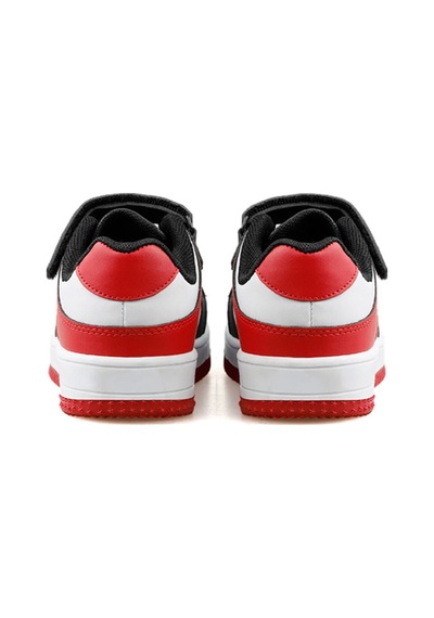 Haykat Kısa Flt Çocuk Sneaker Ayakkabı Beyaz Kırmızı Beyaz - Kırmızı