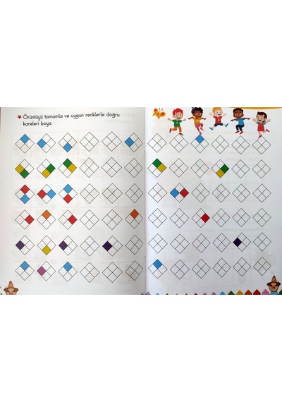 4 - 6 Yaş Matematik. Kodlama ve Dikkat ve Zeka Geliştirici Etkin