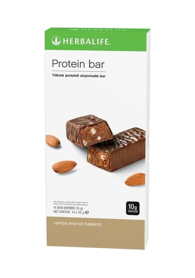 Herbalife Protein Bar Vanilya Aromalı Bademli Vanilya Aromalı 14'lü Paket