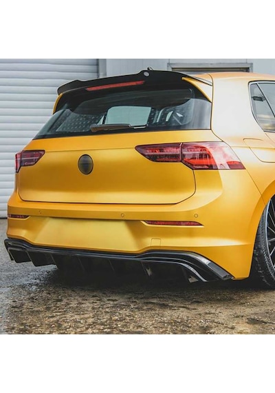 Vw Golf 8 Gtı Spoiler Parlak Siyah Spoyler Plastik İthal
