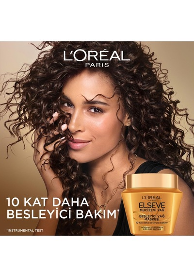 L'oréal Paris Elseve Mucizevi Yağ Besleyici Saç Bakım Maskesi 300ml