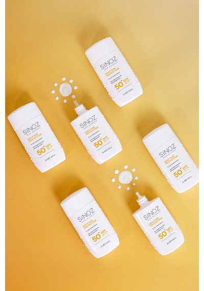 Sinoz Günlük Kullanım için Yüz Güneş Kremi SPF50+ 50 ML