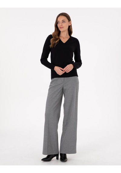 Pierre Cardin Kadın Siyah Kazak /triko 50290577-vr046 Siyah