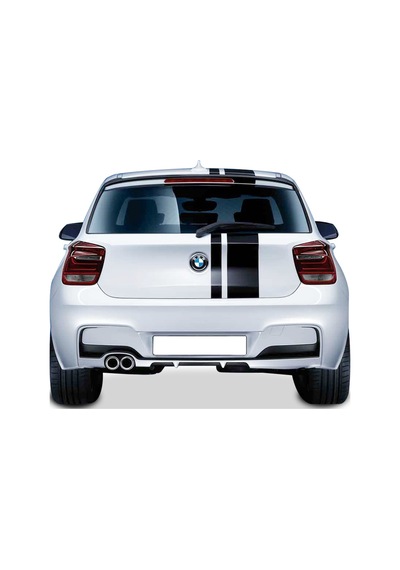 Bmw 1 Serisi F20 2012 - 2015 M Performance Spoiler  Plastik