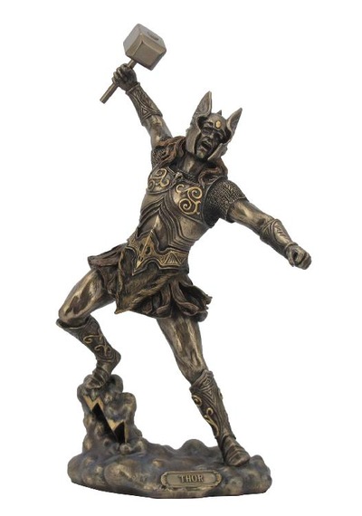 Veronese Koleksiyon Thor Figür 17x31cm