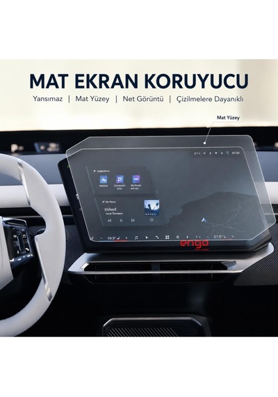 Bmw İx3 Mat Ekran Koruyucu 17.9 İnç Multimedya Anti Glare Sadece Ekran Koruyucu