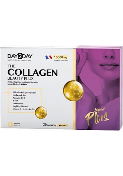 Day2Day The Collagen Beauty Plus 30 Tüp Mango Aromalı
