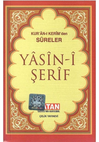 Kur'an-ı Kerim'den Sureler Yasin-i Şerif Cep Kitabı Mini Kitapçık