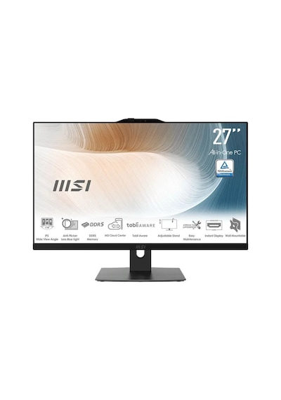 MSI Modern AM272P 1M-1094XEU-1 Core 7 150U 16 GB 1 TB SSD 27" FHD Free Dos Masaüstü Bilgisayar