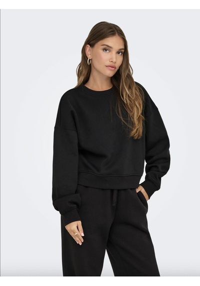ONLY Onlbest L/s Crew Neck Swt Noos Altın - Siyah