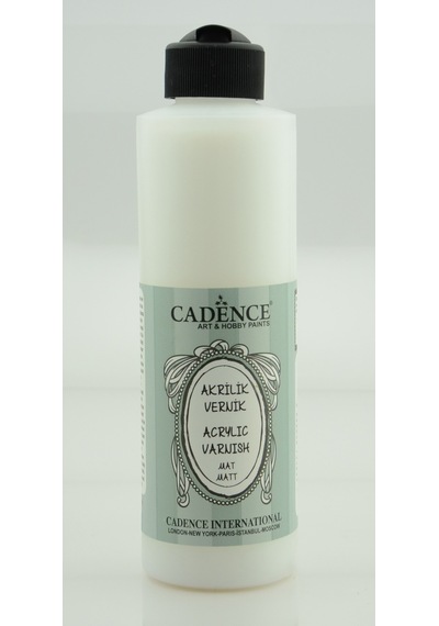 Akrilik Mat Vernik 250Ml