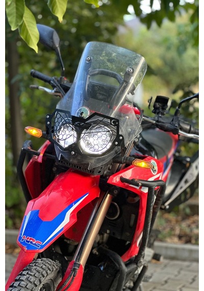 Honda Crf250 Rally Far Koruyucu 2017 2026 Siyah/ Crf 250 Rally Far Koruma
