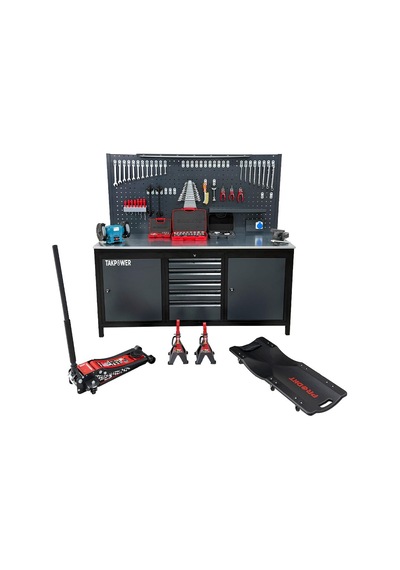 Takpower Oto Servis Ve Hobi Garaj Seti Premium