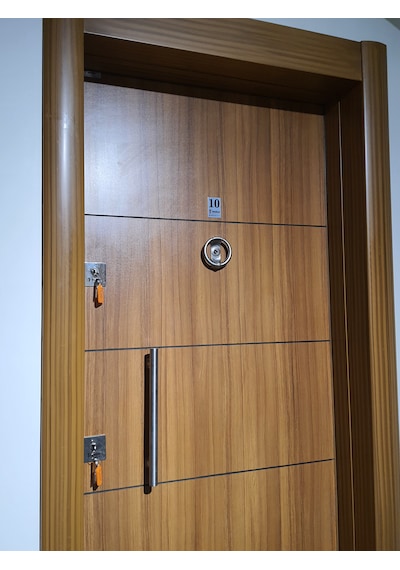 Çelik Kapı Modelleri Eskitme Kasa Düz Model Daire Kapısı Sağ 1