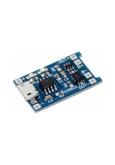 Tp4056 Micro Usb Lipo Şarj Aleti 3.7V - Korumalı