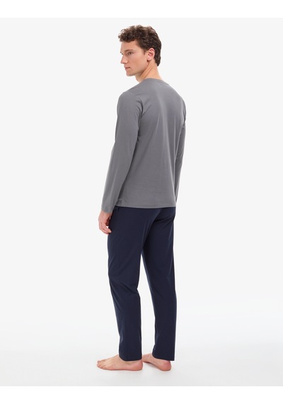 Pierre Cardin Erkek Koyu Gri Pijama Takım 50322631-vr080