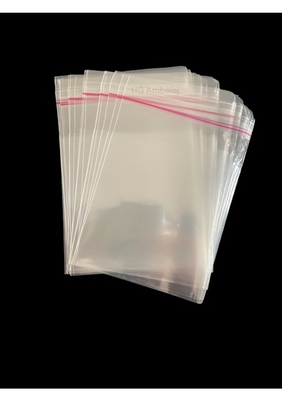 Hg Ambalaj 150 Adet 10x15 Cm Bantlı Yapışkanlı Şeffaf Opp Jelatin Poşet 10x10 5