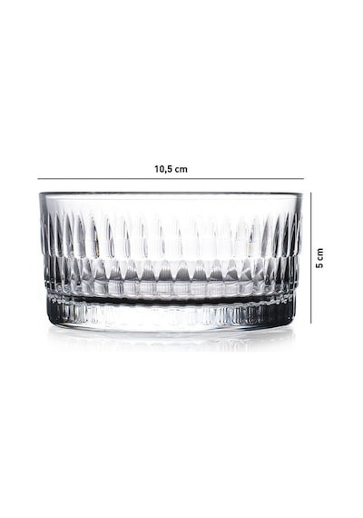 Paşabahçe 530022 185cc 4lü Rain Kase Takımı Şeffaf