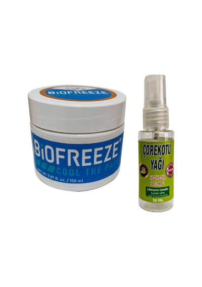 Biofreeze Rahatlatıcı Bakım Ve Masaj Kremi 150 Ml 1 Ad+ Çörek Otu Yağı İle 30 Ml