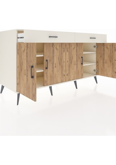 Kronos Konsol 4 Raflı 2 Çekmeceli 4 Kapaklı 176x59x99 Aytaşı-çam/ Aytaşı-çam/aytaşı Kronos Konsol 4 Raflı 2 Çekmeceli 4 Kapaklı 176x59x99 Aytaşı-çam/ Aytaşı-çam/aytaşı