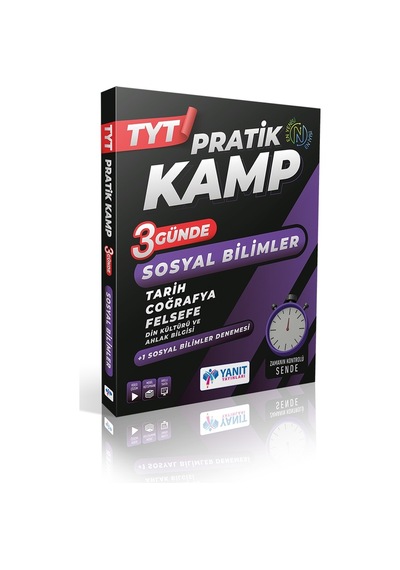 TYT Sosyal Bilimler 3 Günde Pratik Kamp -  Yanıt Yayınları