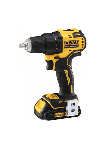 Dewalt DCD708D2T-QW 18V 1.5 Ah Çift Akülü Kompakt Kömürsüz Akülü Darbesiz Matkap