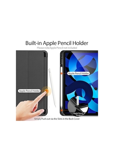 Duxweel Apple Uyumlu iPad Air 5.Nesil 4. Nesil 10.9 " Standlı Lüx Kılıf (344266879)