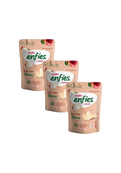 Yayla Enfies Freeze Dried Elma 15 G X3