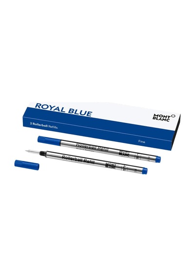 Montblanc 2'li Rollerball Yedeği Fine Royal Blue 128232