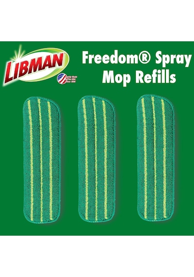 Libman Özgürlük Sprey Paspas Yedekleri, Üç Dolum