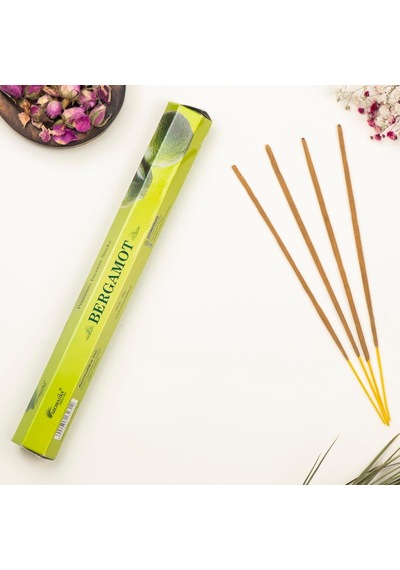 Aromatika Bergamot Aromalı Premium Çubuk Tütsü