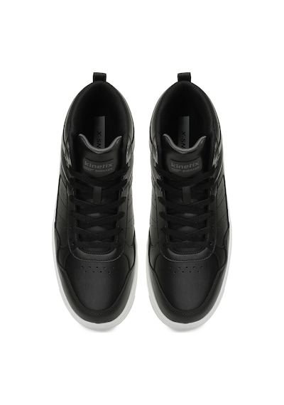 Kinetix Lowner Pu Hı 5pr Siyah Erkek High Sneaker Siyah-k Grı