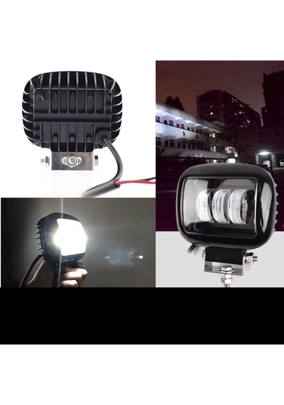 Motosiklet/off Road/atv/utv/traktör/tekne Led Sis Farı Aydınlatma Seti 2 Adet 30w Güç