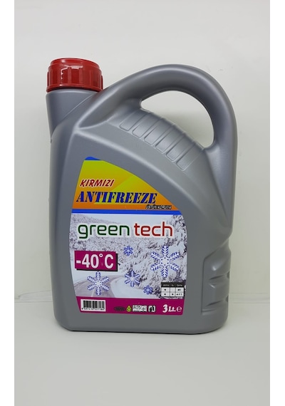 greentech KIRMIZI ANTİFİRİZ 3 LİTRE