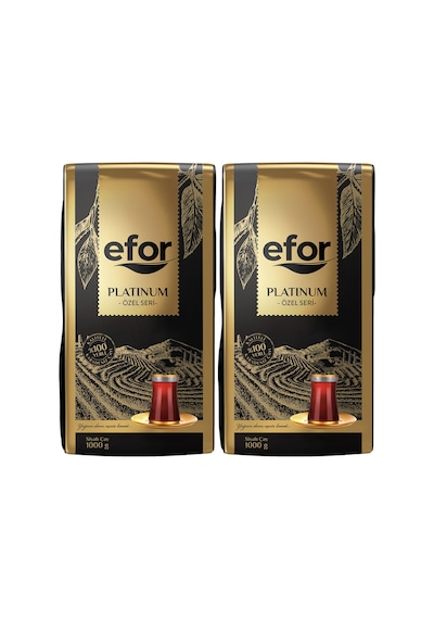 Efor Platinum Özel Seri Dökme Çay 1kg. 2'li Set