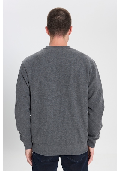 Wrangler Regular Fit Normal Kesim Bisiklet Yaka Antrasit Sweatshirt W242593003 Antrasit