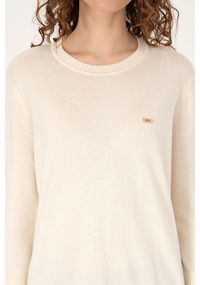 U.S. Polo Assn. U.s. Polo Assn. Kadın Kazak /triko 50308922-vr256 İnci