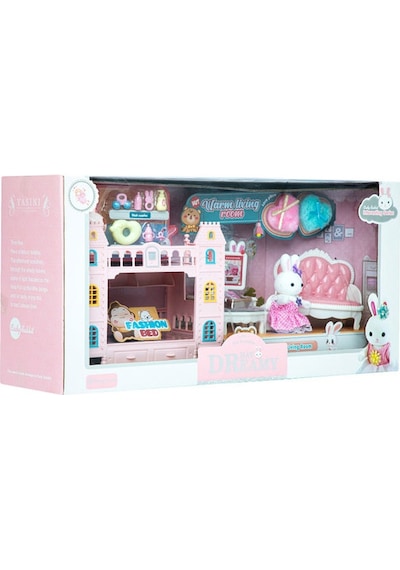 Bay Dreamy Mini Tavşan- Eğlenceli Ranza Seti