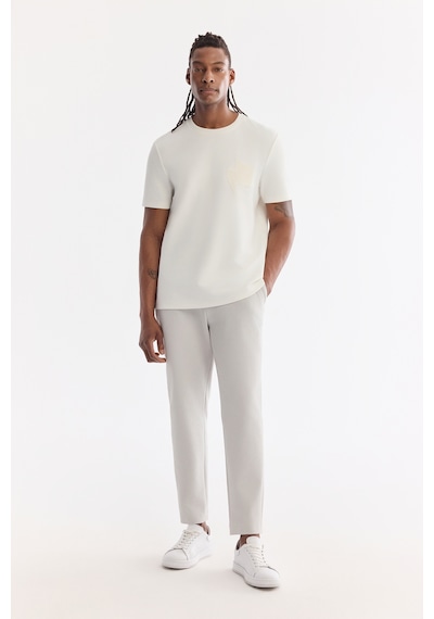 Avva Erkek Ekru Bisiklet Yaka Enjeksiyon Baskılı Bi-stretch İnterlok Regular Fit T-shirt A61y1136 Avva Erkek Ekru Bisiklet Yaka Enjeksiyon Baskılı Bi-stretch İnterlok Regular Fit T-shirt A61y1136