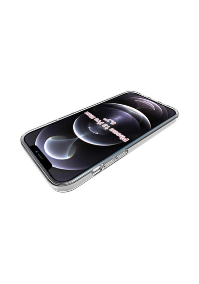 Zore İphone 13 Pro Max Uyumlu Nvth Süper Silikon Kılıf-renksiz