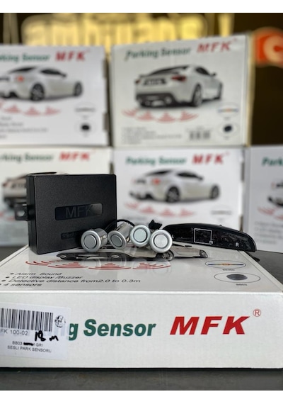 Mfk Universal Park Sensörü Dijital Görüntü Ve Sesli Gri 18 Mm