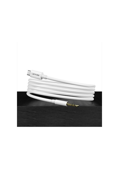Lenyes Ax106 Lightning To 3.5mm Aux Audio Kablo 1m Beyaz Beyaz