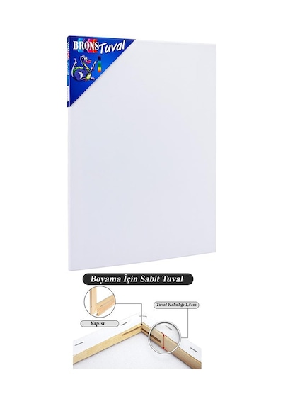 Brons Gerdirme Apartlı Arkadan Zımbalı Tuval 1 Adet 25 x 35 CM Brons Gerdirme Apartlı Arkadan Zımbalı Tuval 1 Adet 25 x 35 CM